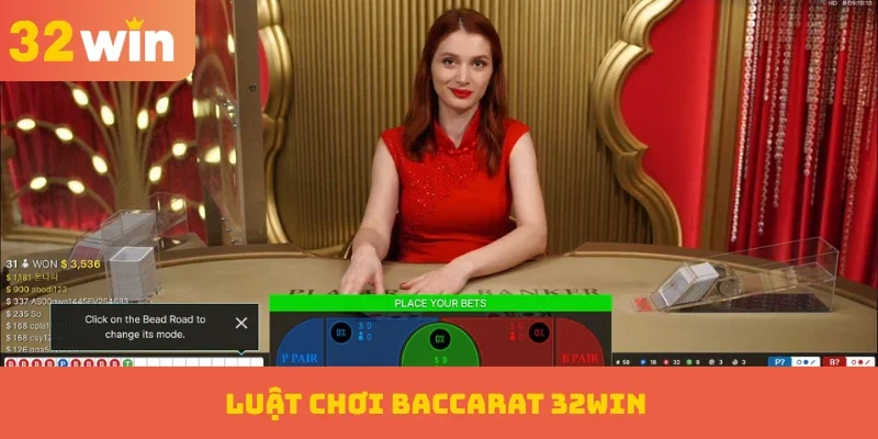 Luật chơi Baccarat 32WIN